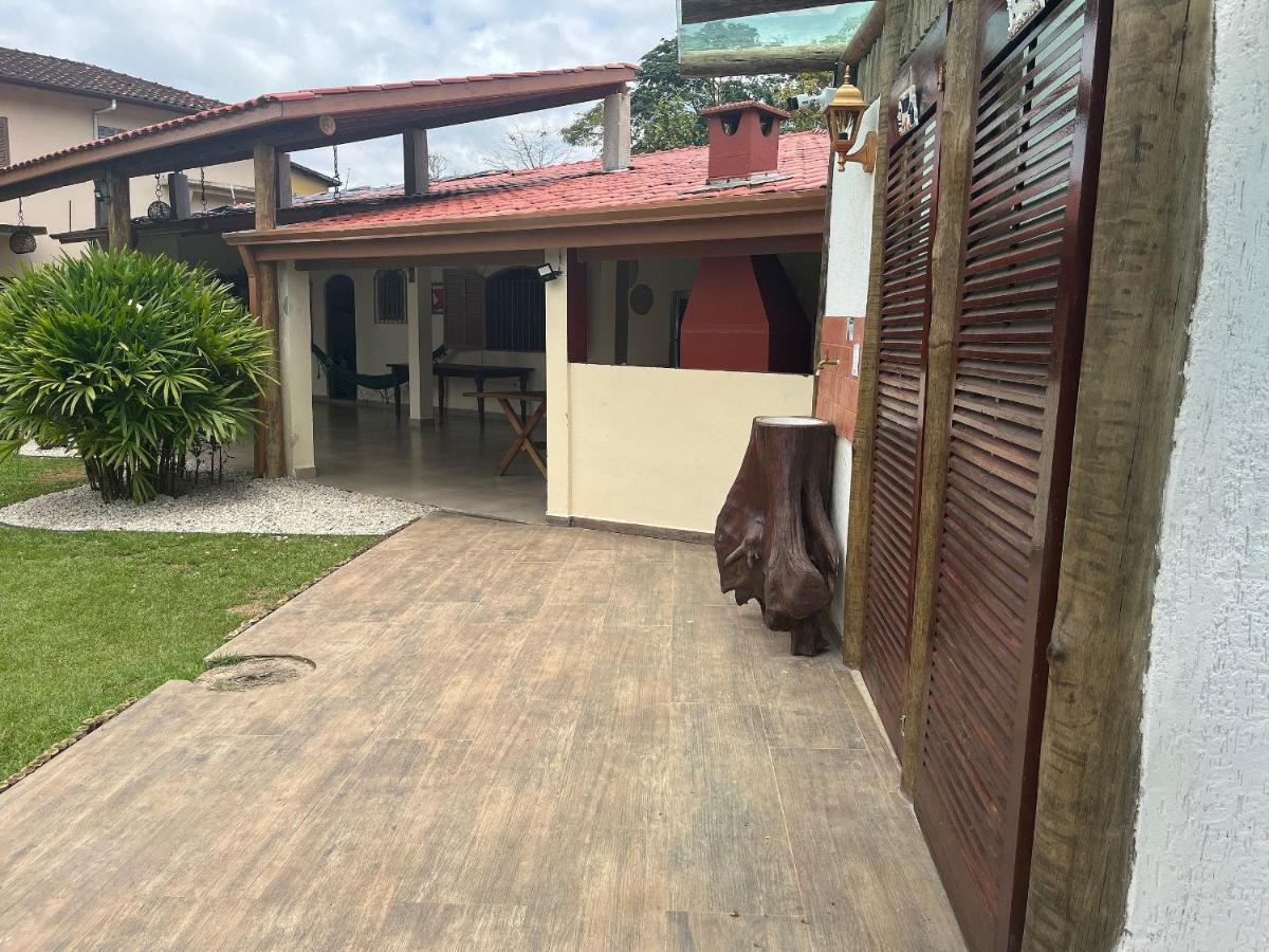 Casa Piscina Jardim Ubatuba Villa Ngoại thất bức ảnh