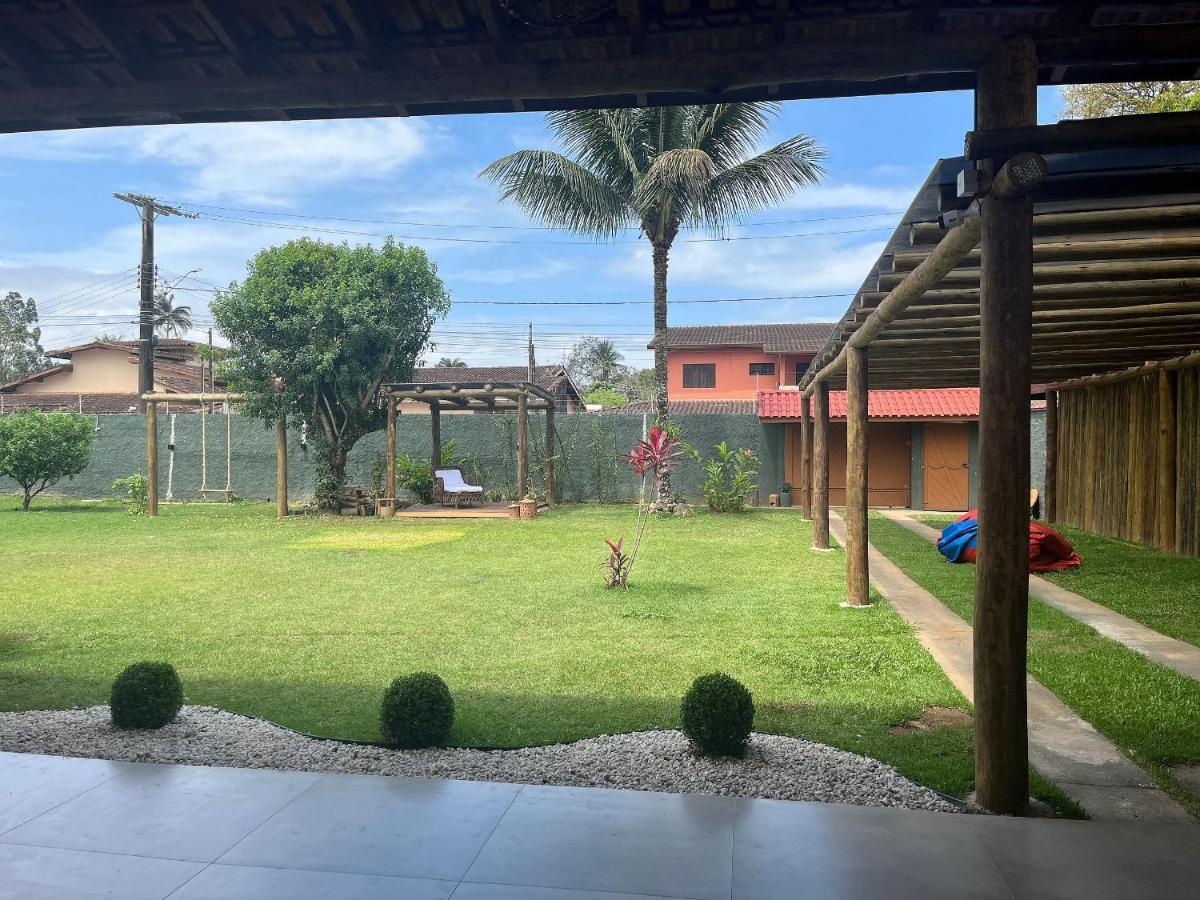Casa Piscina Jardim Ubatuba Villa Ngoại thất bức ảnh