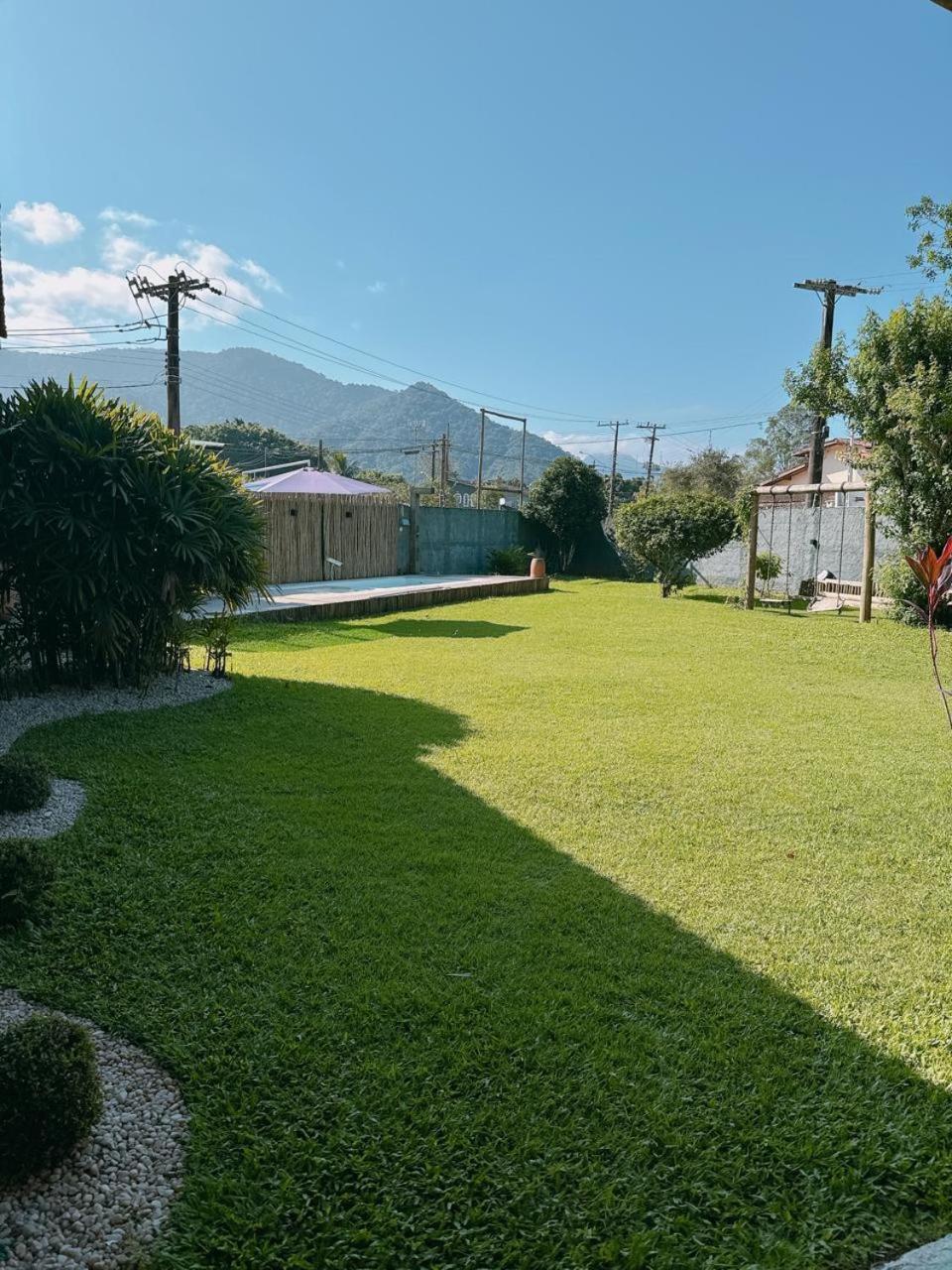 Casa Piscina Jardim Ubatuba Villa Ngoại thất bức ảnh