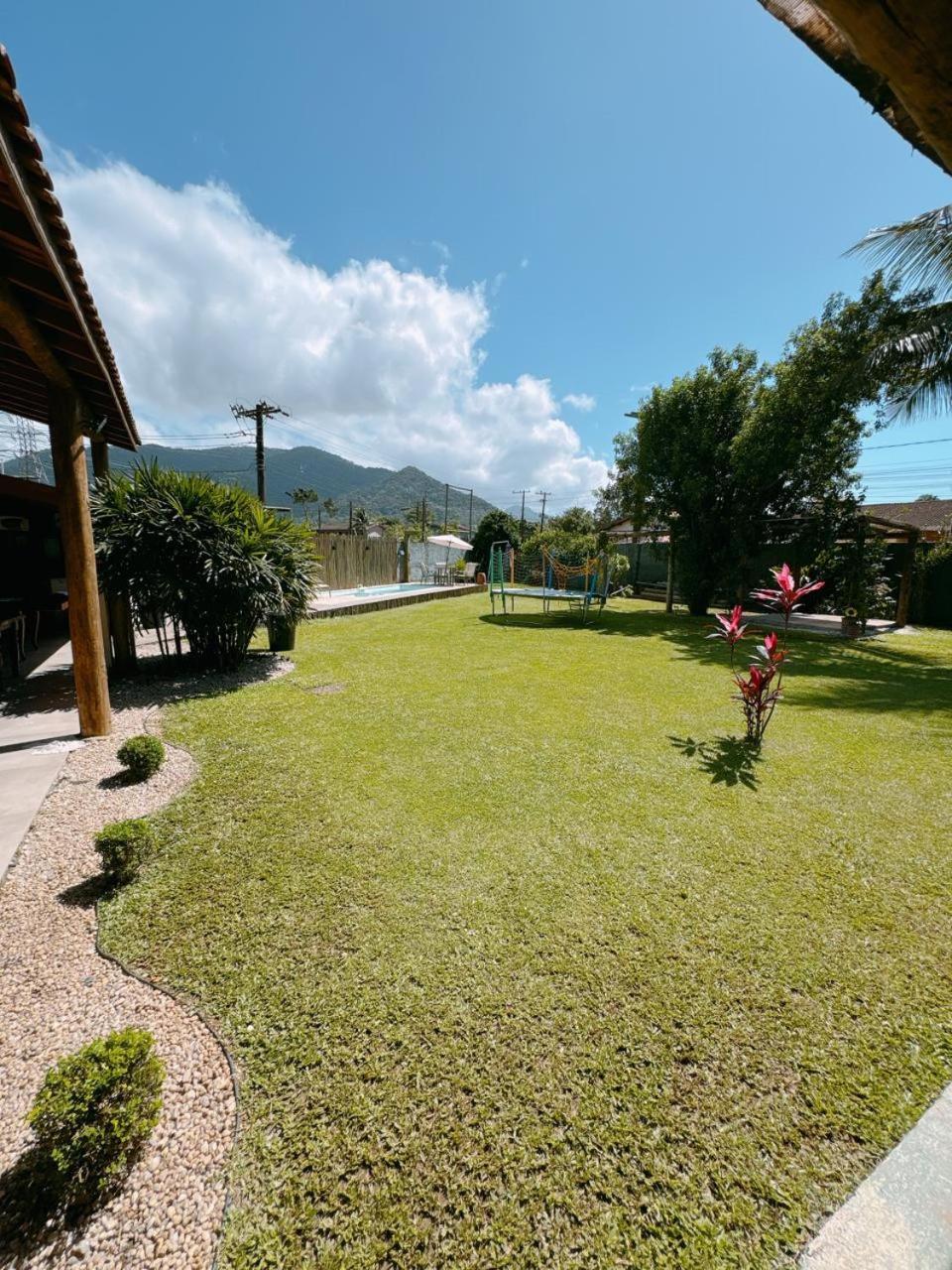 Casa Piscina Jardim Ubatuba Villa Ngoại thất bức ảnh