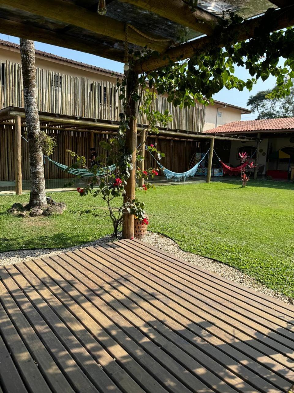 Casa Piscina Jardim Ubatuba Villa Ngoại thất bức ảnh